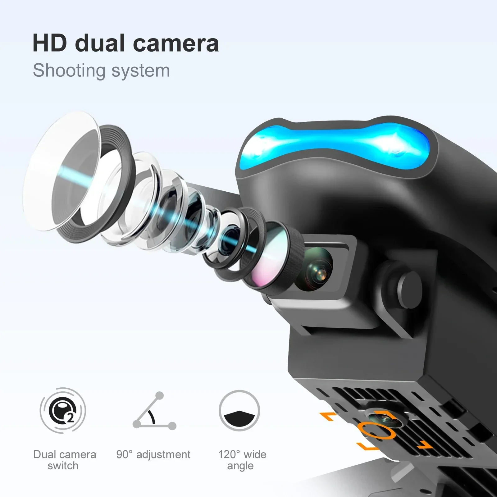 New E99 Pro HD 4K Drone Dual C - Drone Controller Screen review and price