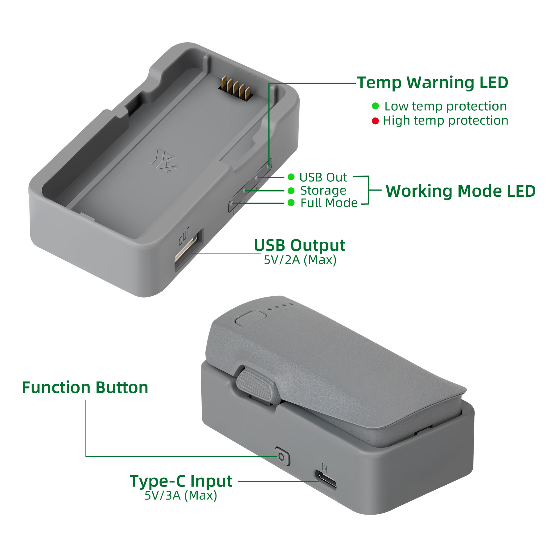 USB Battery Charger For DJI NE - Drone Charging Hub review and price