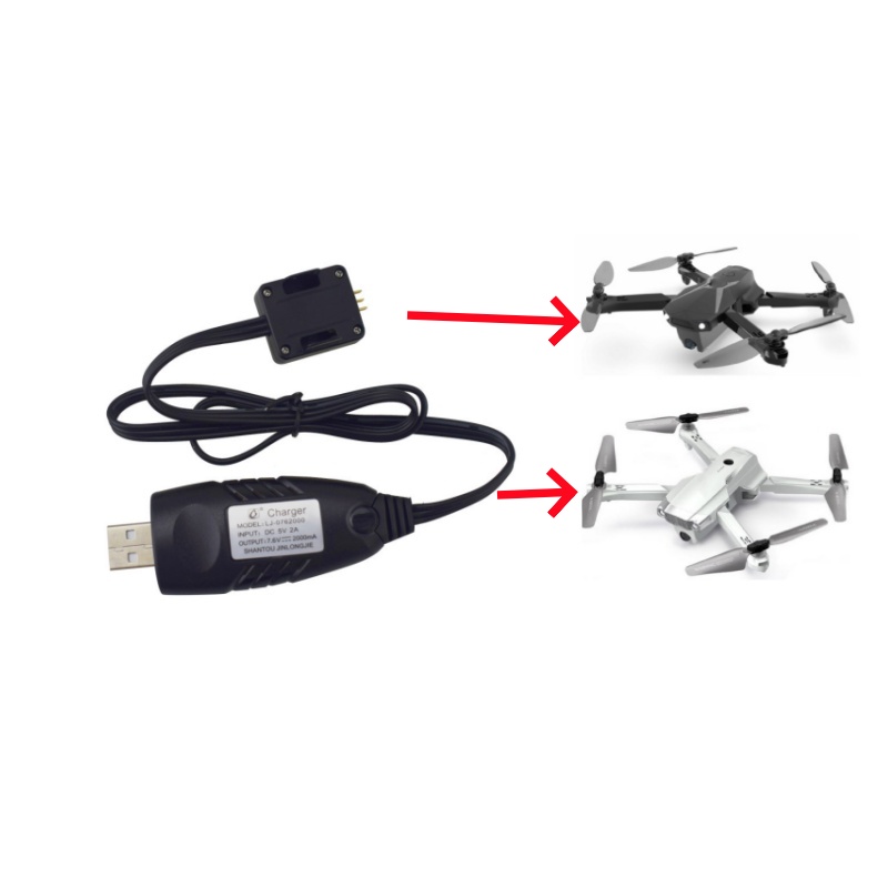 Syma X30 Z6 X500 HS175 D65 RC  - Drone Battery Adapter review and price
