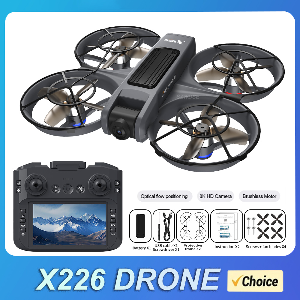 NEW X226 RC Drone 2.4G 5G WIFI - Drone Controller Screen review and price
