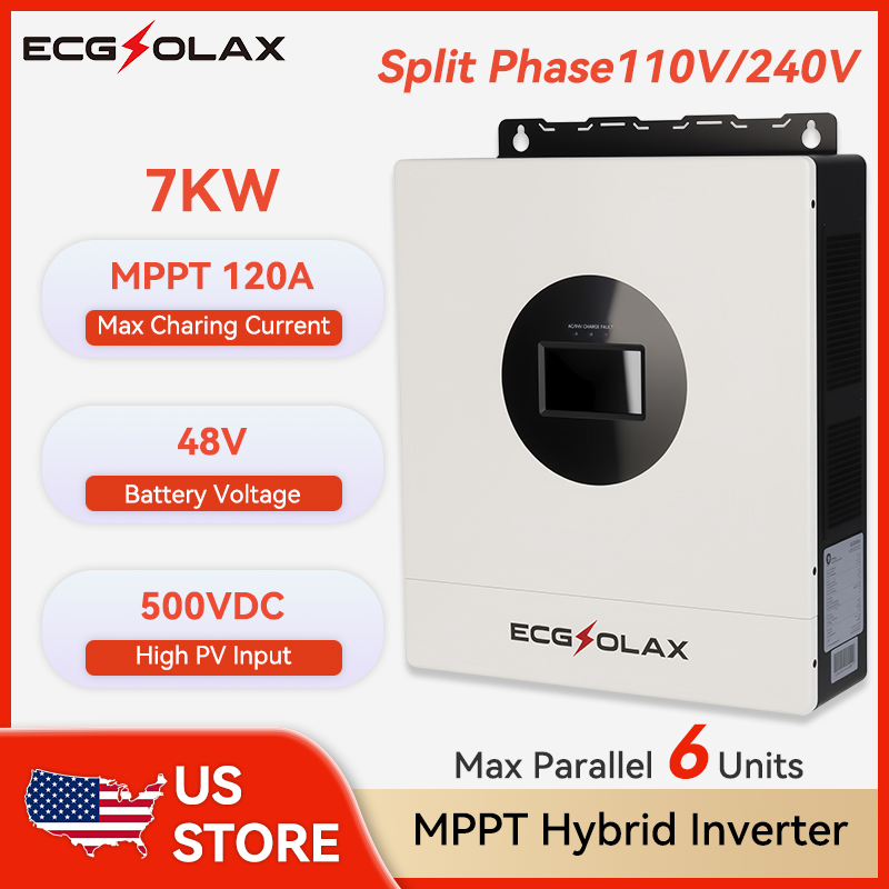 ECGSOLAX 7KW Hybrid Solar Inve - Drone Solar Charger review and price