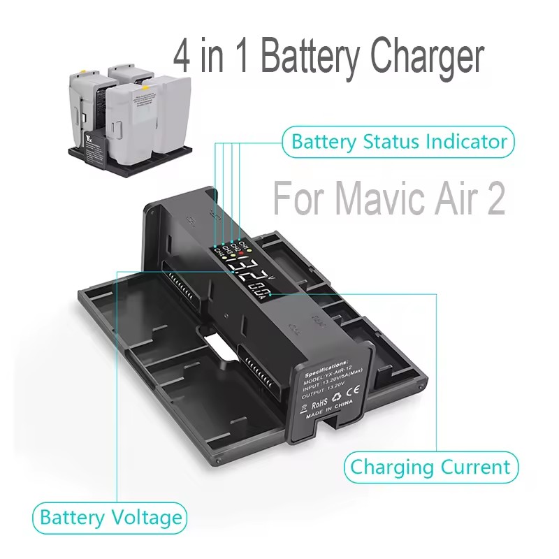 4 in 1 Portable Folding Chargi - Drone Charging Hub review and price
