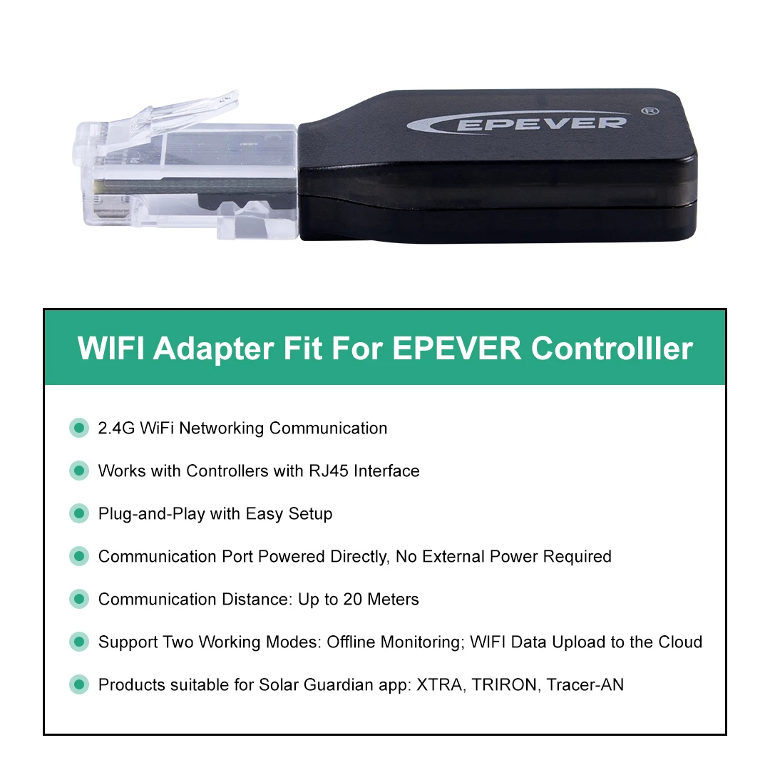 EPEVER WiFi 2.4G RJ45 D WIFI B - Drone Solar Charger review and price