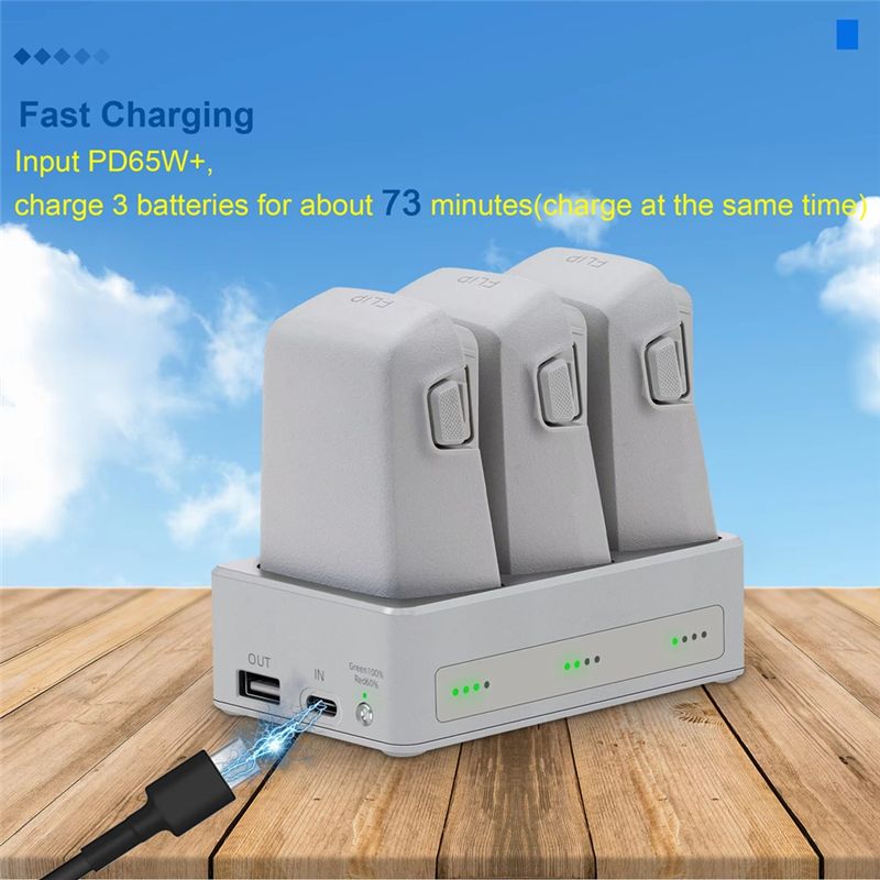 B92B Three-Way Charging Hub fo - Drone Charging Hub review and price
