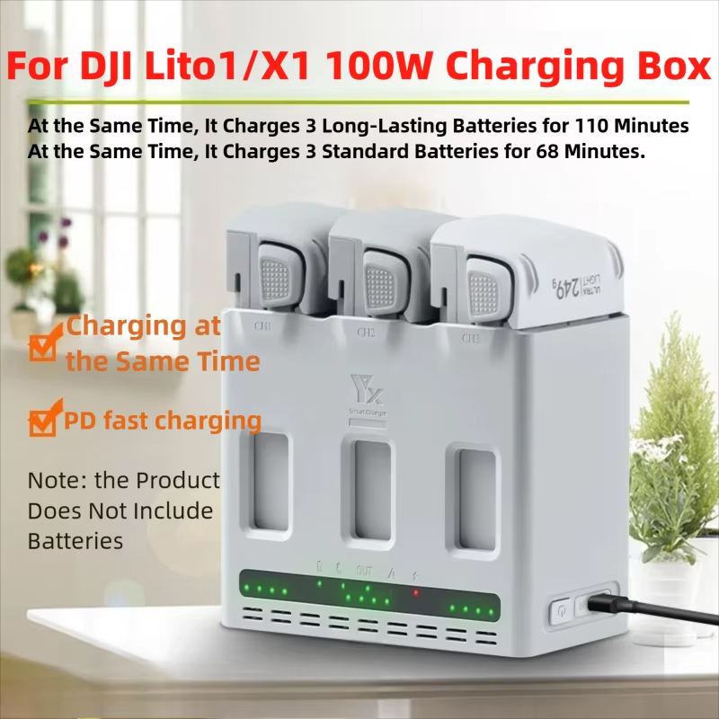 For DJI LITO 1/X1 Drone Batter - Drone Charging Hub review and price