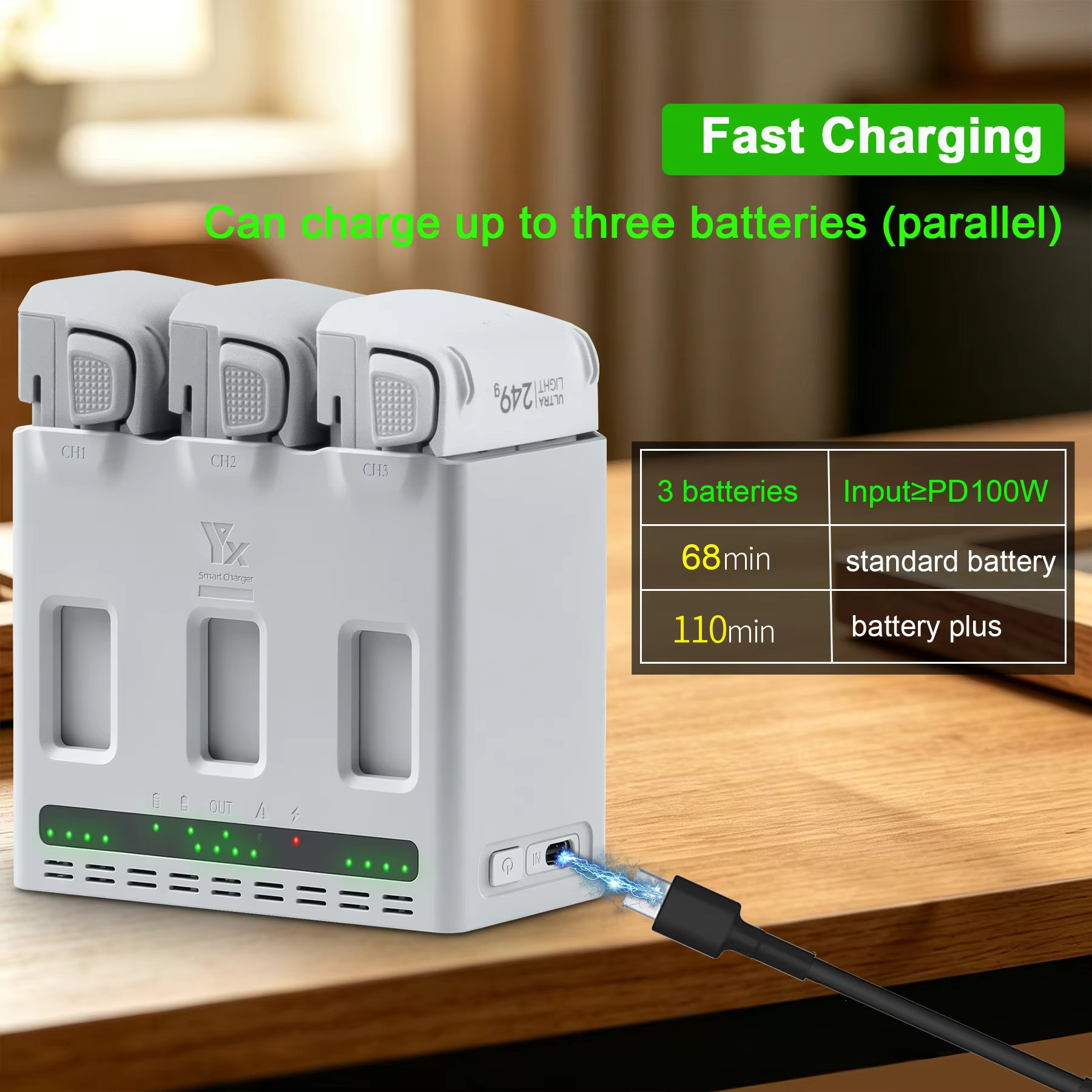 For DJI LITO 1/X1 Drone Batter - Drone Charging Hub review and price
