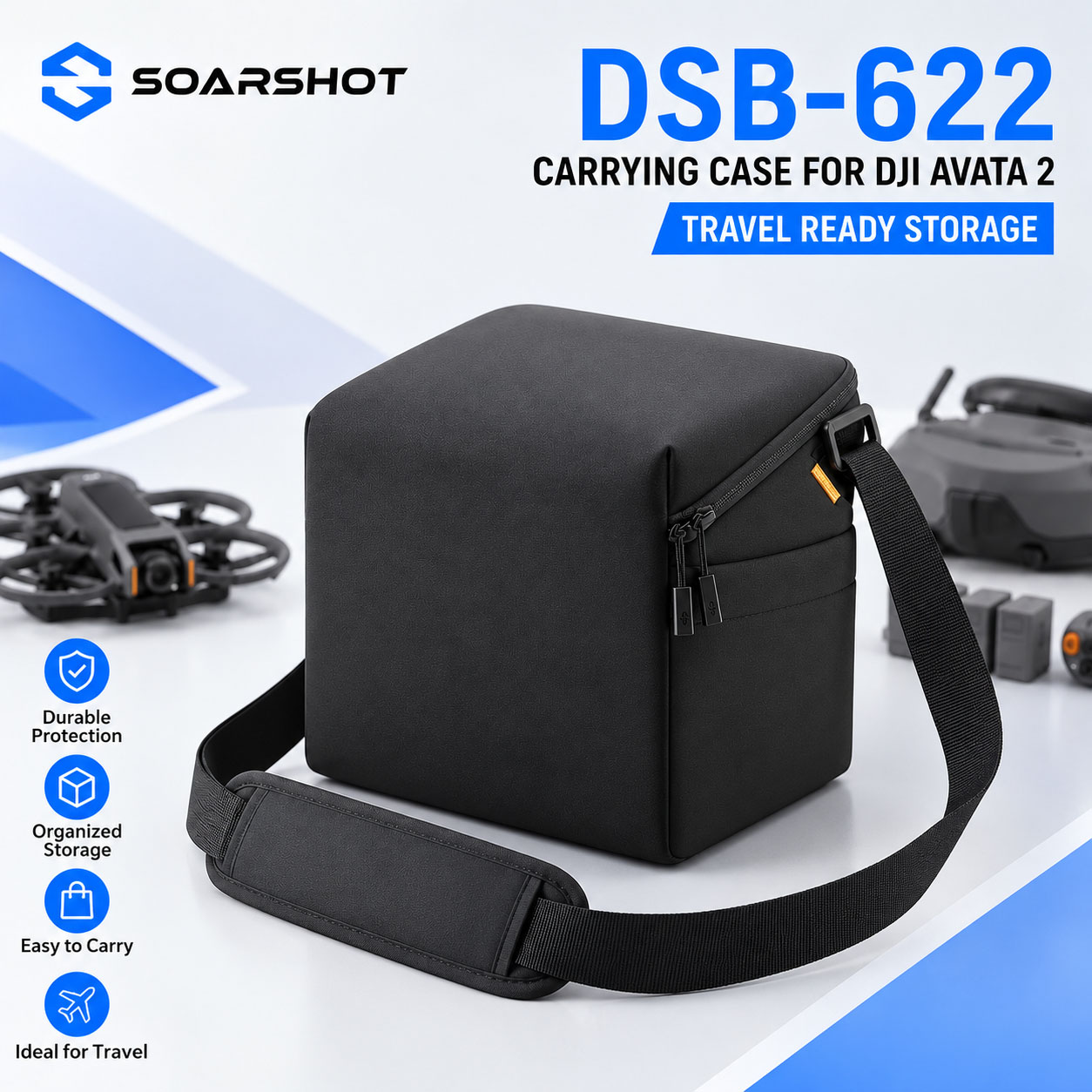 SOARSHOT Carrying Case for DJI - Drone Carrying Case review and price